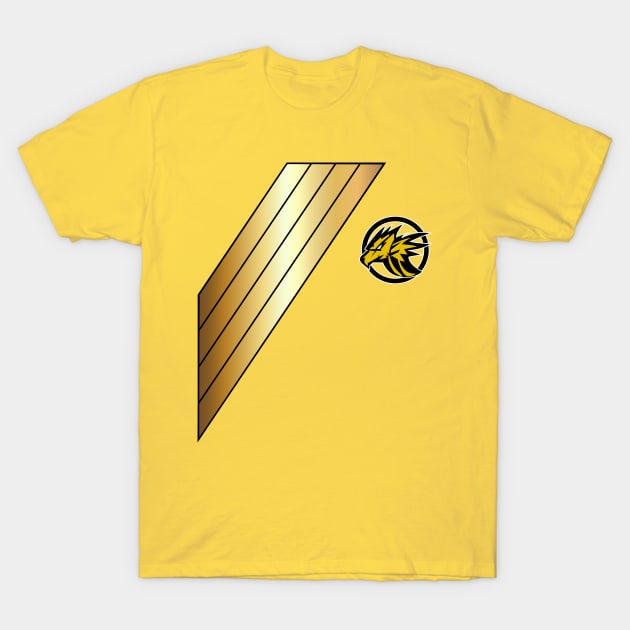 PR Wild Force Yellow Ranger T-Shirt by mavgagliano